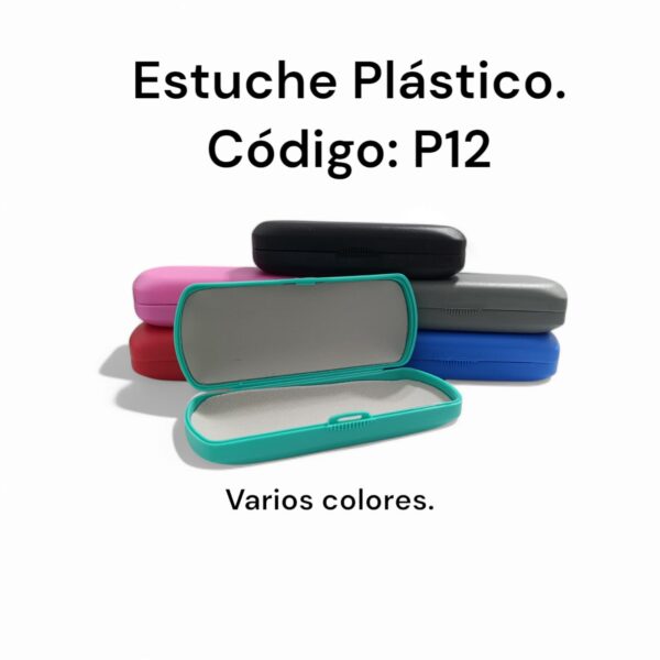 Estuche Plastico P12