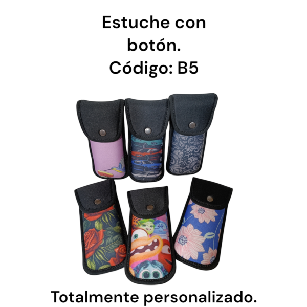 Estuche con botón B5 - Image 2