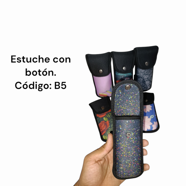 Estuche con botón B5